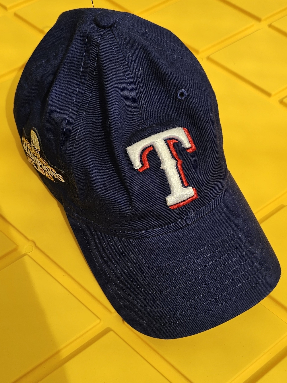 New Era Navy Cap Texas Rangers World Series 2023 Championship Hat